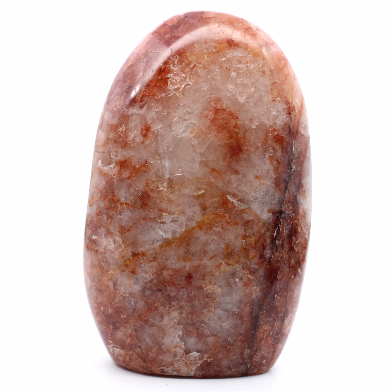 Roccia levigata in quarzo rosso
