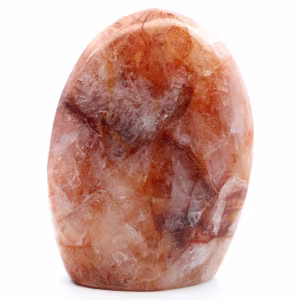 Pietra levigata in quarzo rosso
