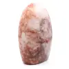 Pietra di quarzo rosso lucido - 2