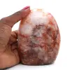 Pietra di quarzo rosso lucido - 1