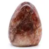 Pietra di quarzo rosso lucido - 0