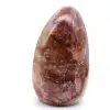 Pietra di quarzo rosso lucido - 2