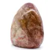 Pietra di quarzo rosso lucido - 3