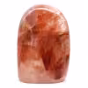 Roche polie en quartz rouge