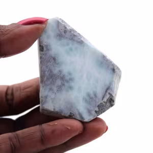 Placca in larimar semilucida
