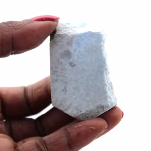 Placca in larimar semilucida