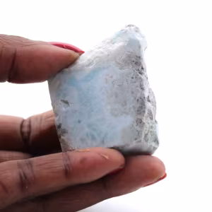 Placca in larimar semilucida