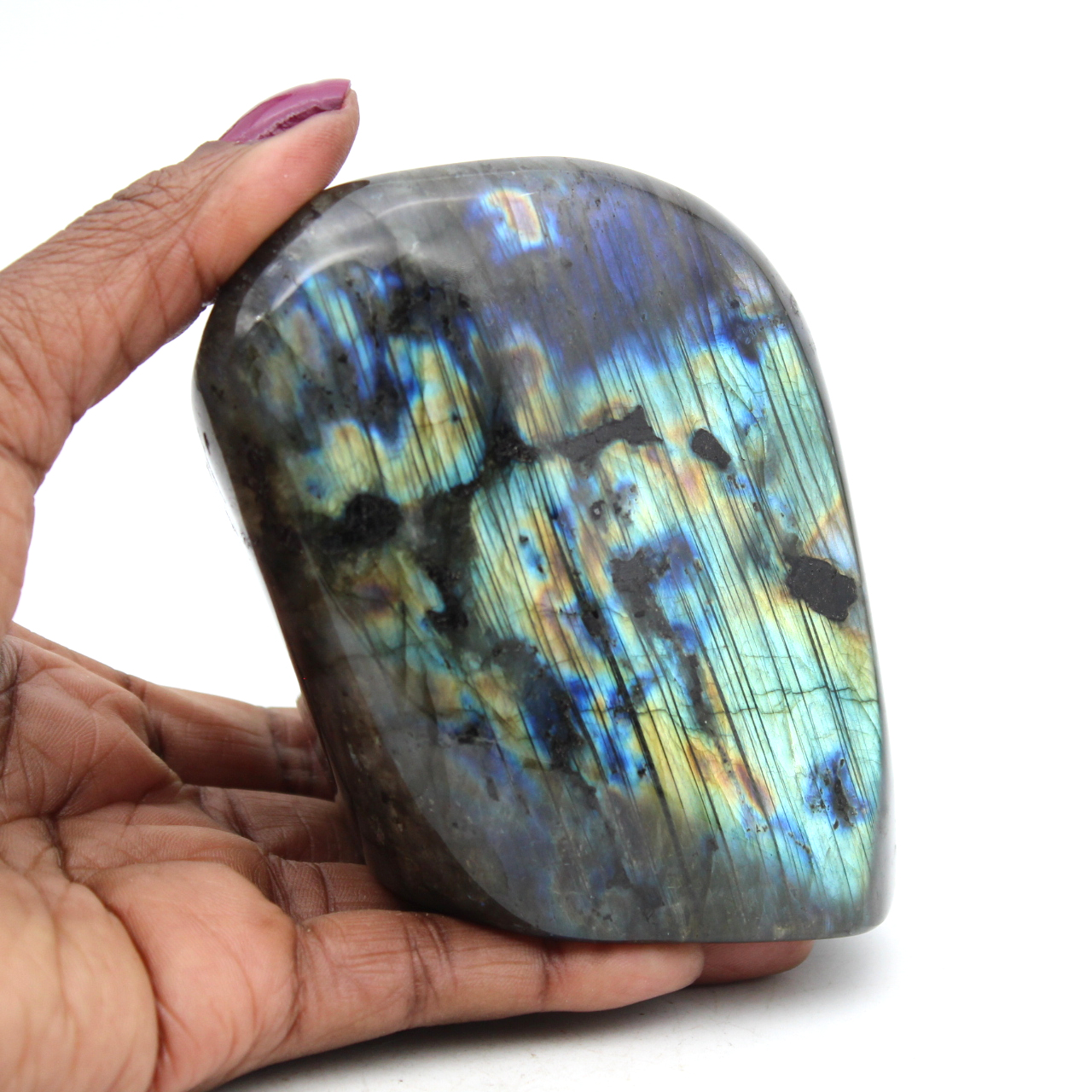 Labradorite lucidata a forma libera
