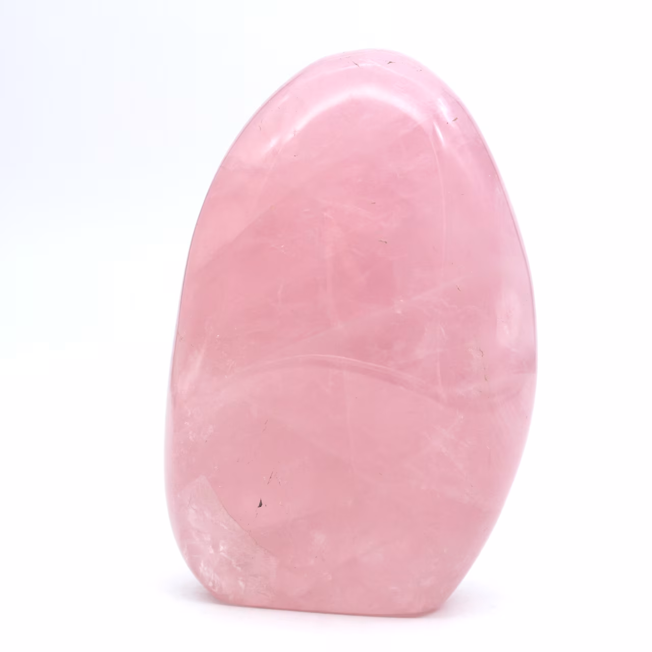 Quarzo rosa a forma libera