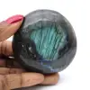 Ciottolo di roccia labradorite - 0