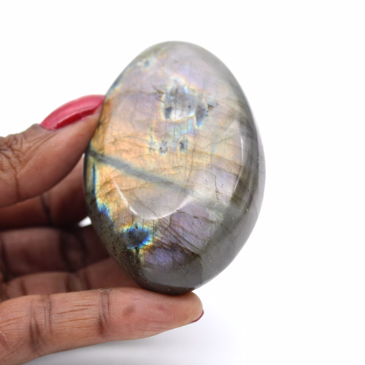 Ciottolo di labradorite
