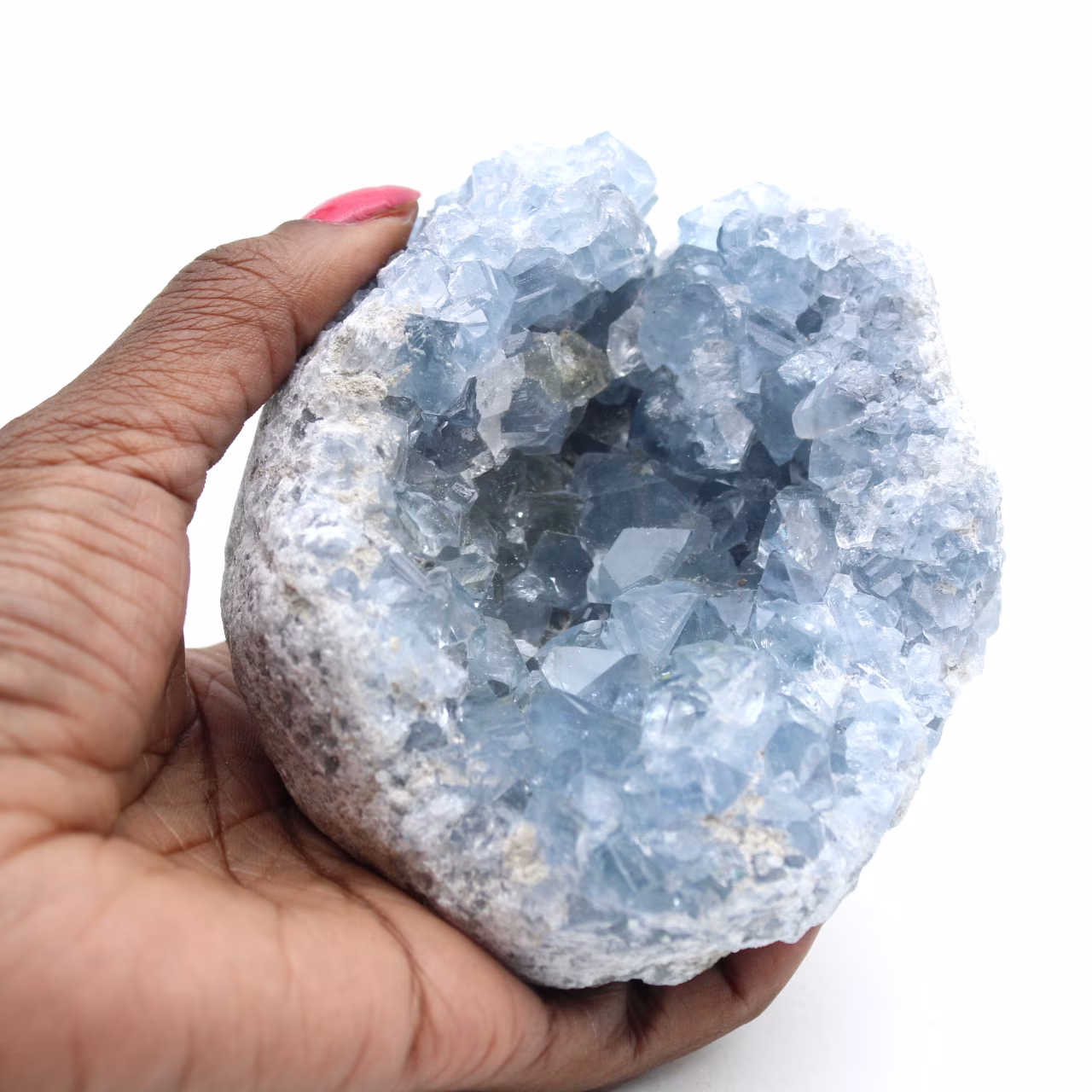 Celestite sulla ganga