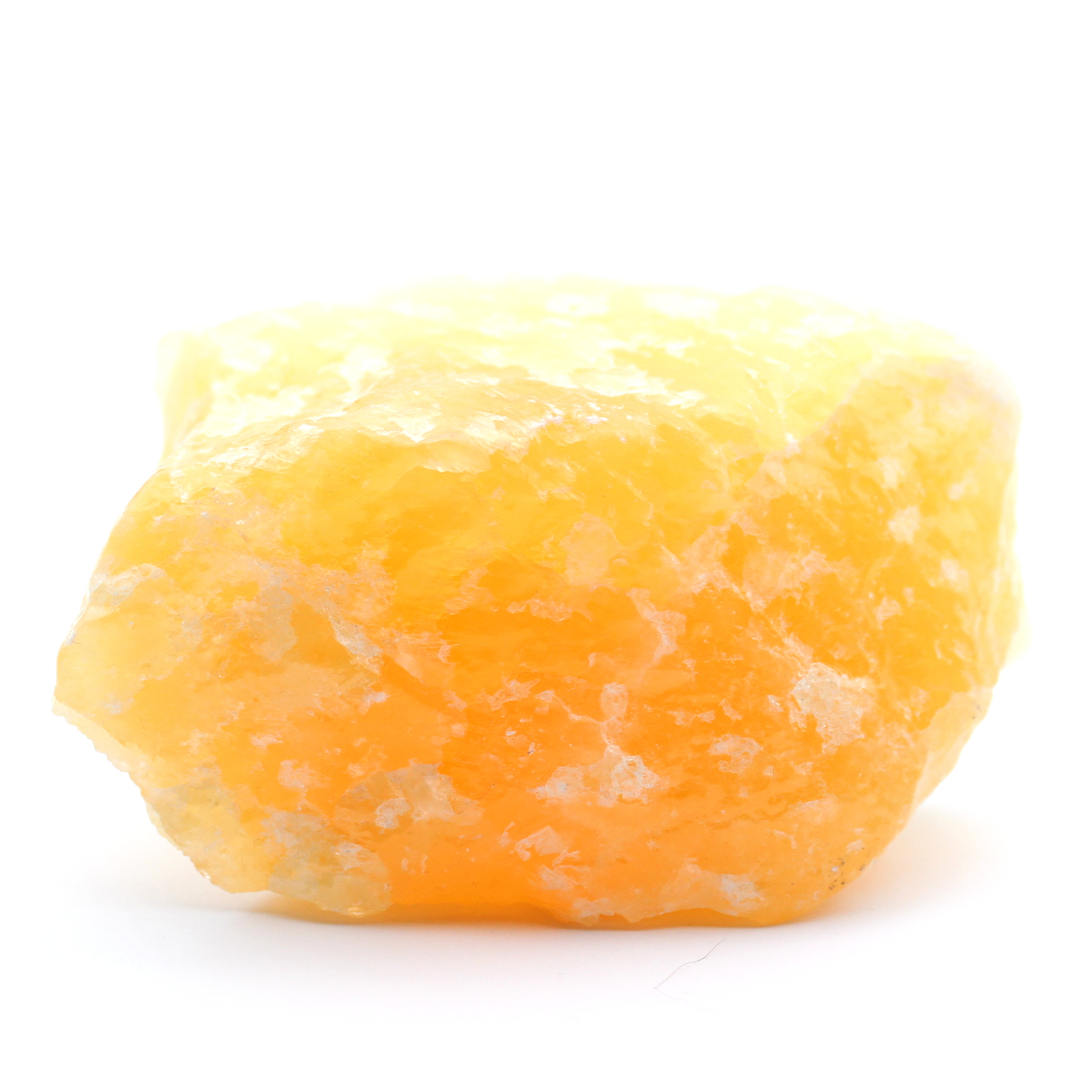 Roccia di calcite arancione