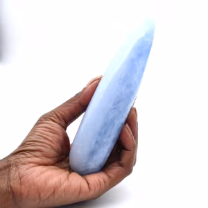 Bastone di calcite blu