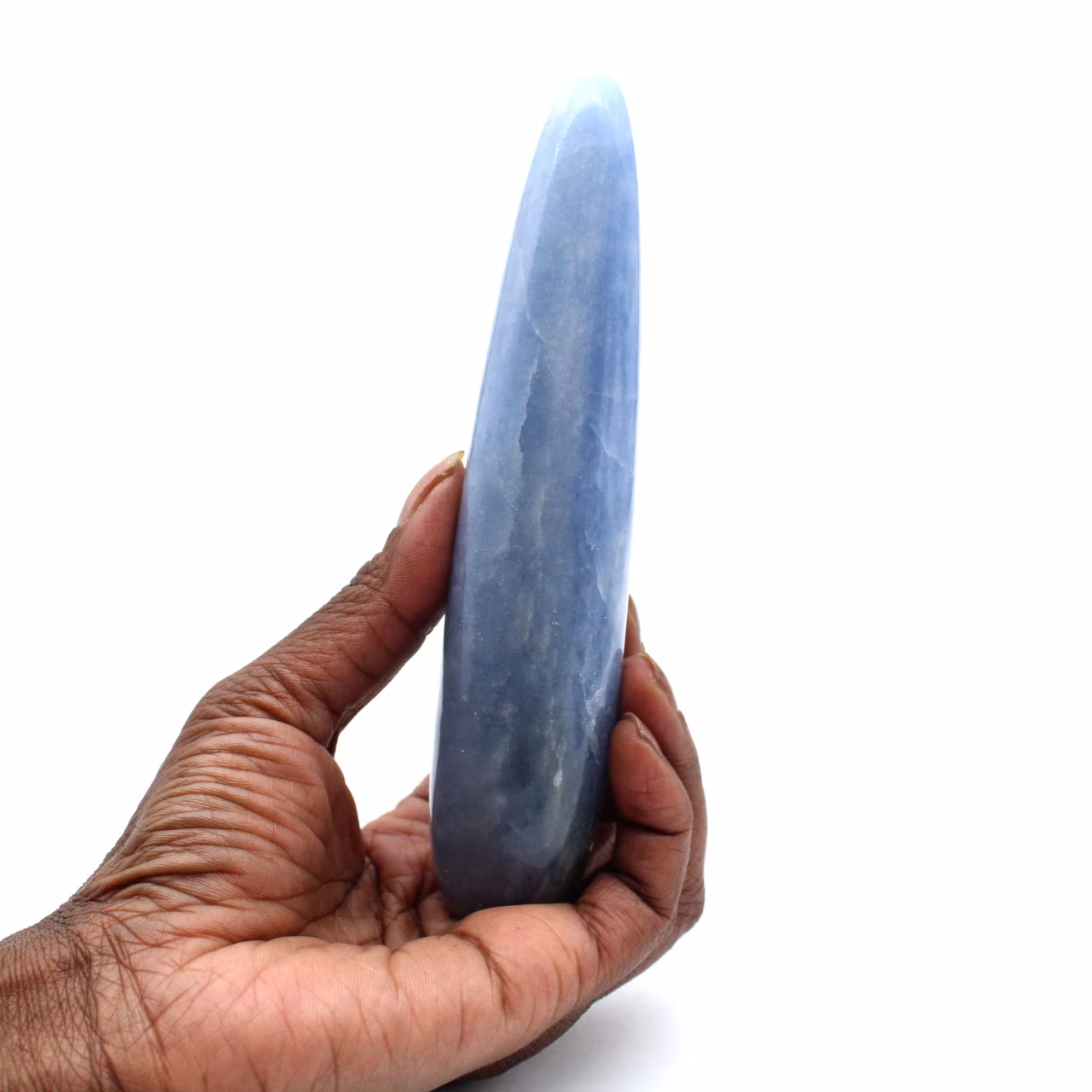 Bastoncino da massaggio in calcite blu