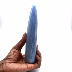 Bastone di calcite blu