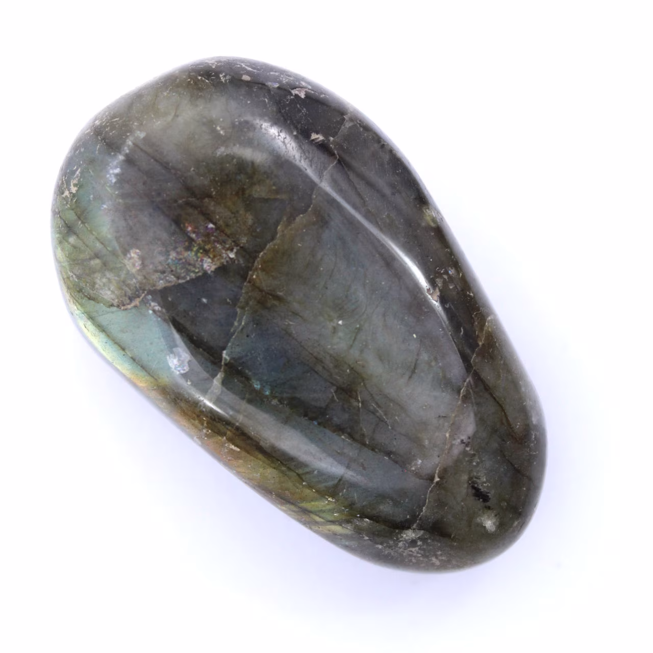 Ciottolo di labradorite