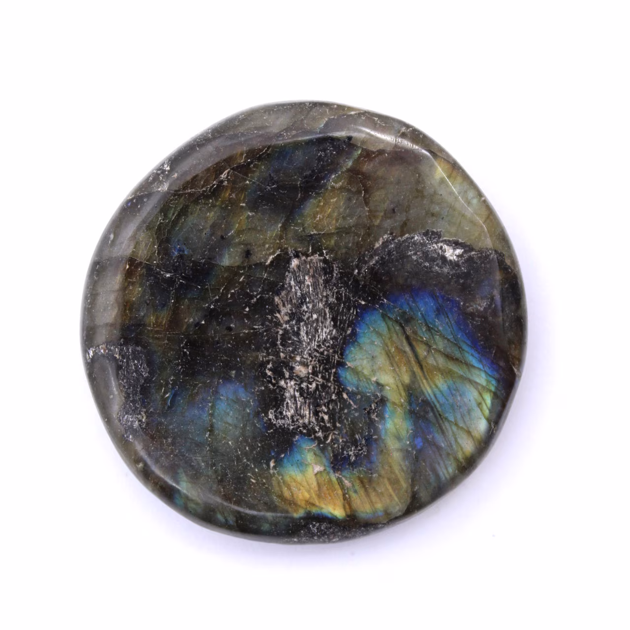 Ciottolo di labradorite