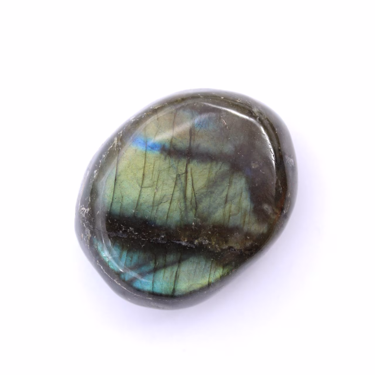 Ciottolo di labradorite