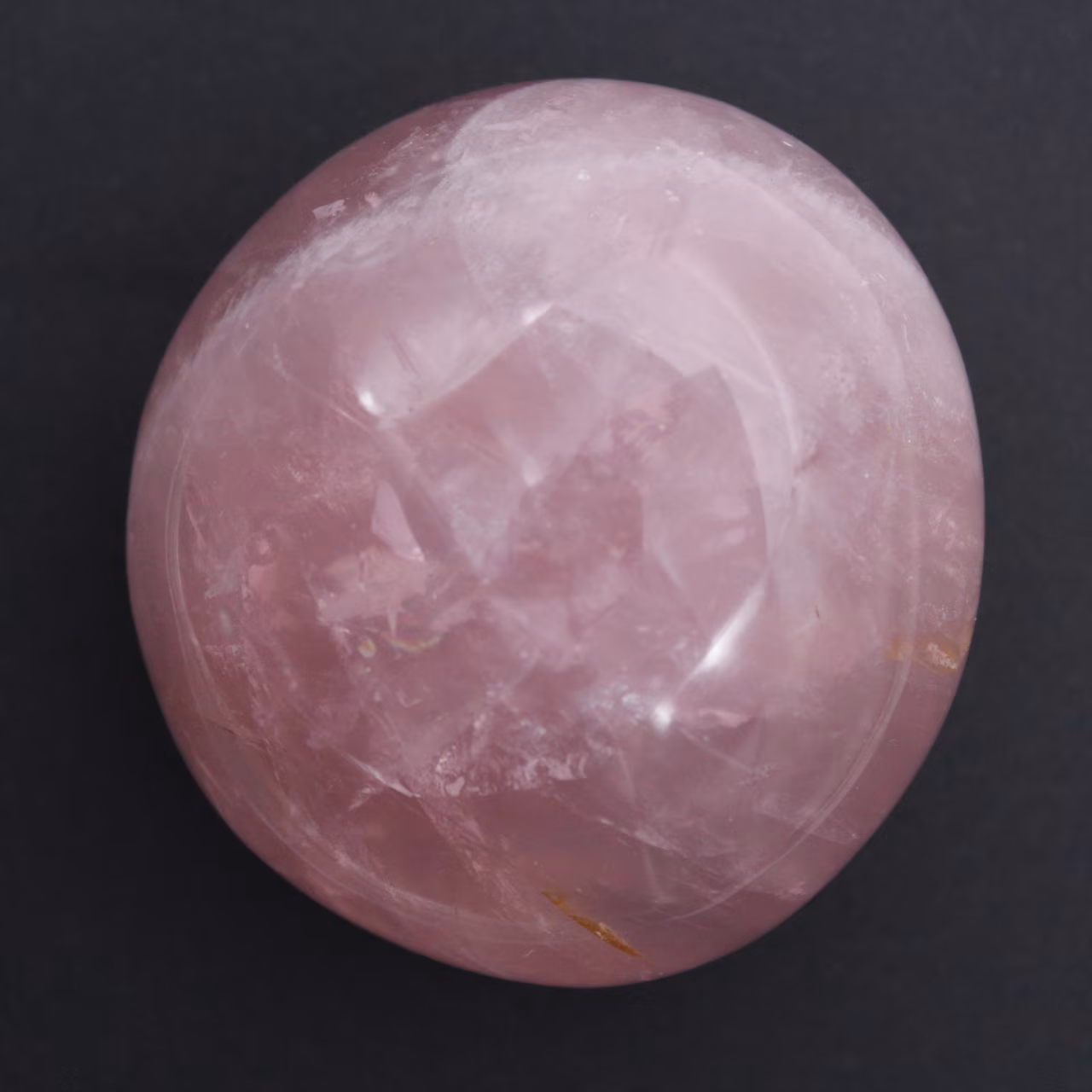 Ciottolo di quarzo rosa