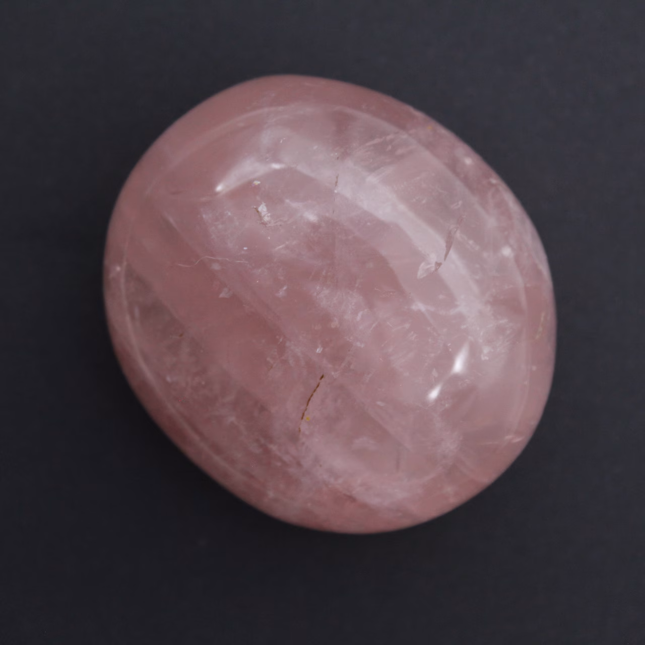 Ciottolo di quarzo rosa