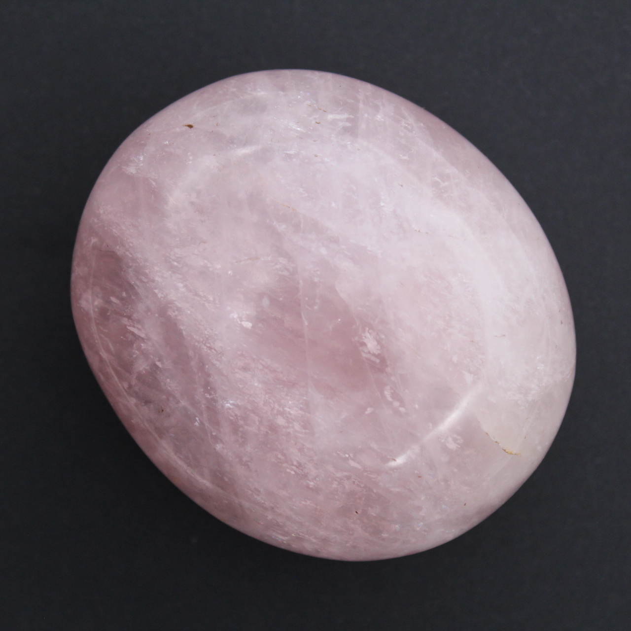 Ciottolo di quarzo rosa Madagascar 150gr 60mm, 18€