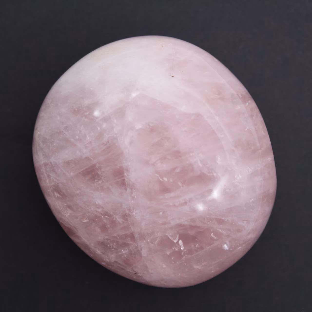 Ciottolo di quarzo rosa