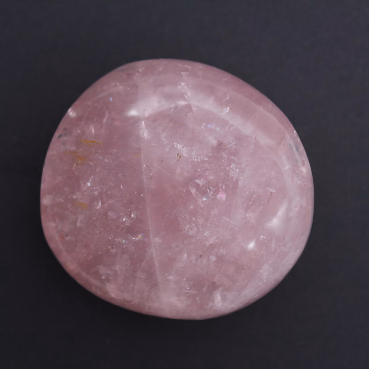 Ciottolo di quarzo rosa