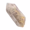 Cristal de quartz fumé bi-terminé
