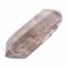 Cristal de quartz fumé bi-terminé