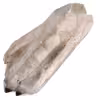 Quartz fumé bi-terminé