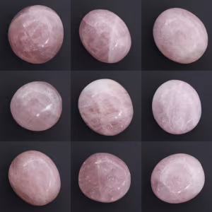 Ciottolo di quarzo rosa