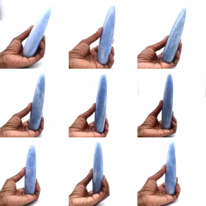 Bastone di calcite blu
