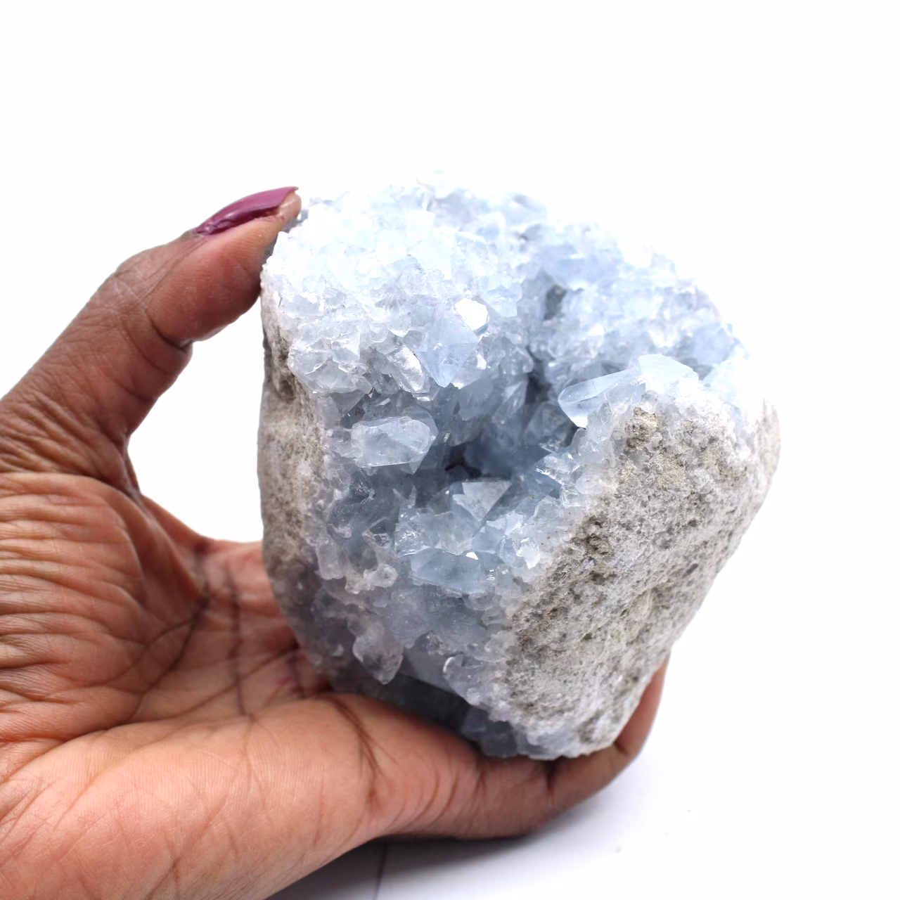 Cristalli di celestite del Madagascar