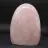 Quarzo rosa lucido