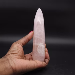Bastone da massaggio al quarzo rosa
