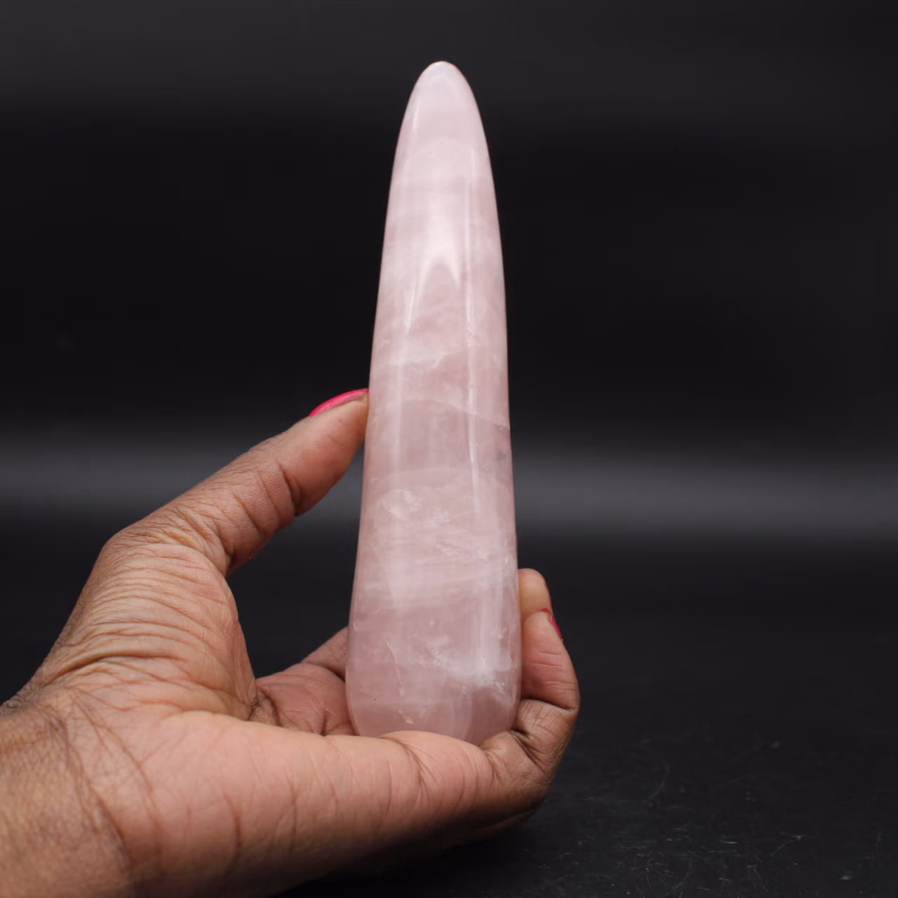 Bastone di quarzo rosa