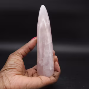 Bastone da massaggio al quarzo rosa