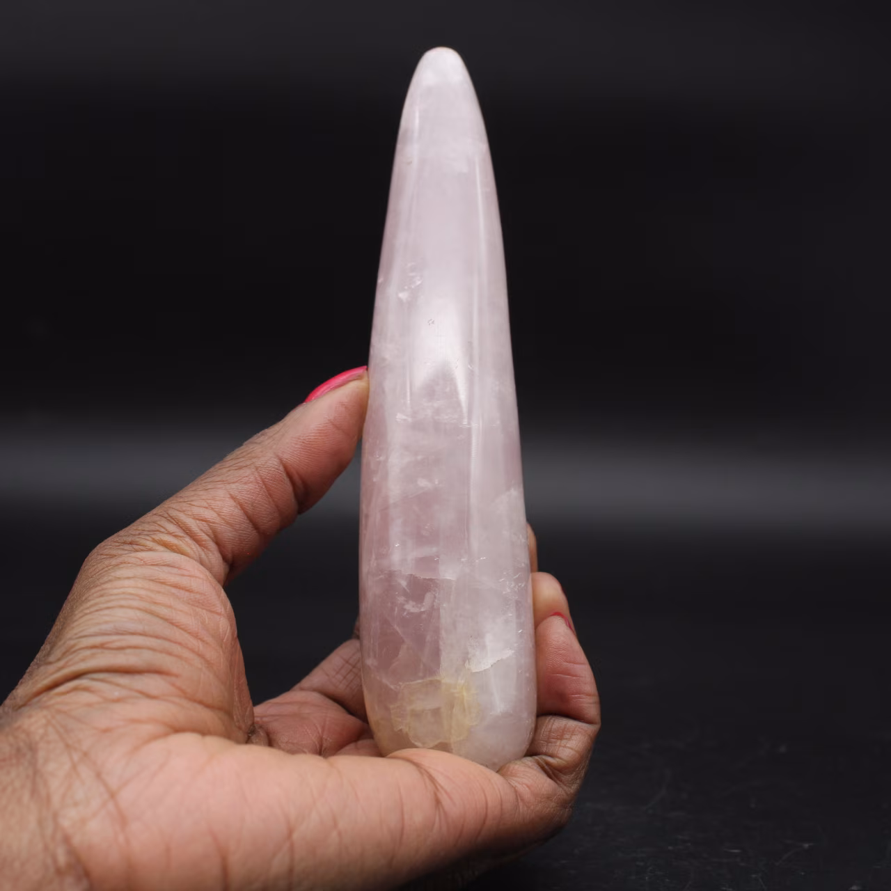 Bastone di quarzo rosa