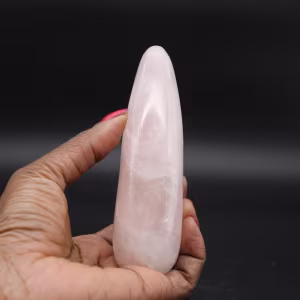 Bastone da massaggio al quarzo rosa