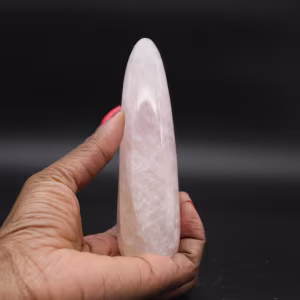 Bastone da massaggio al quarzo rosa