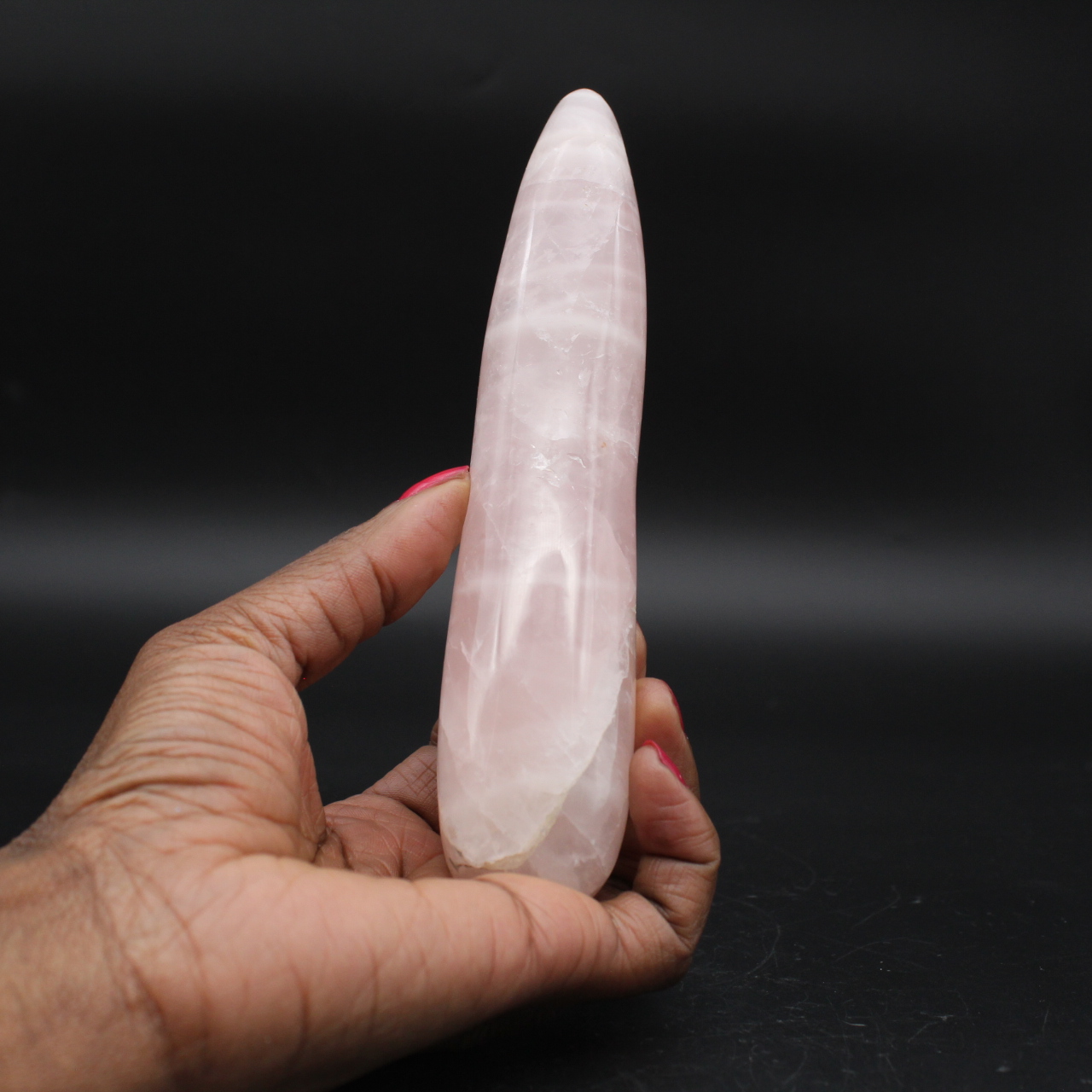 Bastone di quarzo rosa