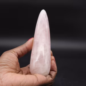 Bastone da massaggio al quarzo rosa