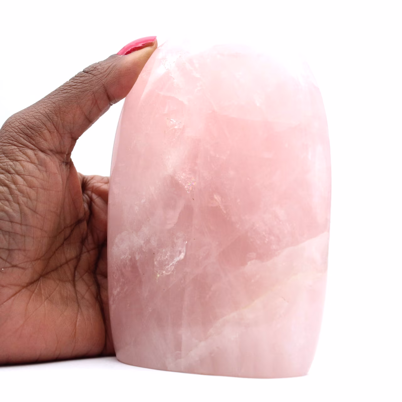 Quarzo rosa naturale da collezione