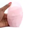 Quarzo rosa a forma libera - 0