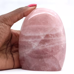 Quarzo rosa lucido