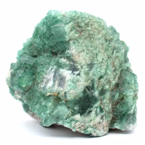 Cristallizzazione cubica della fluorite del madagascar