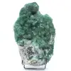 Fluorite naturale grezza in cristalli verdi - 0