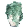 Cristalli di fluorite grezzi su ganga - 1