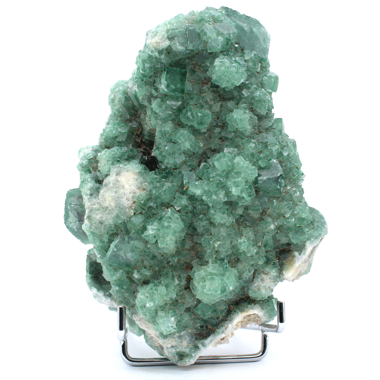 Pietra di fluorite naturale cristallizzata